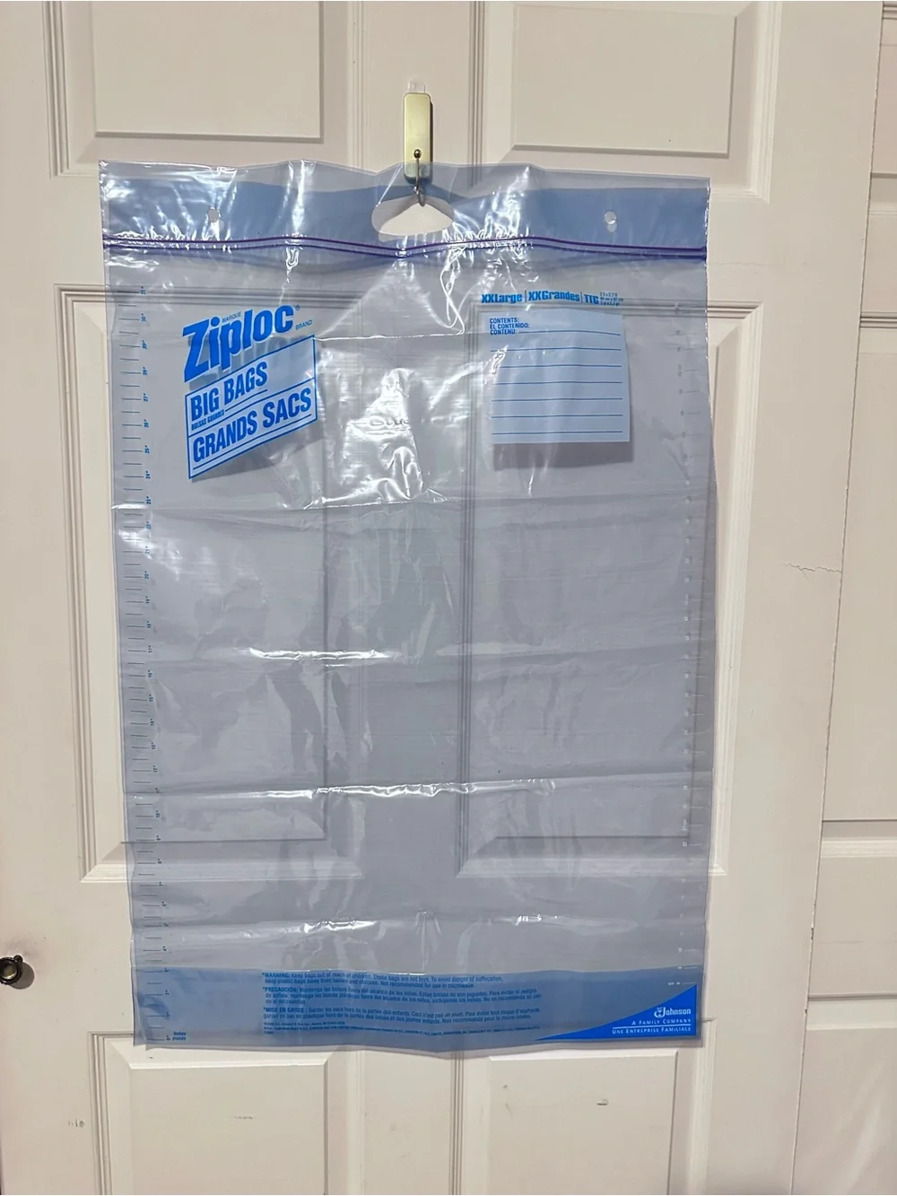 SC Johnson | Storage Bag | Ziplock Big Bags XXL